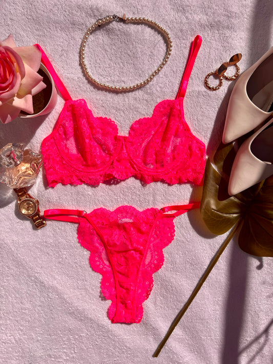 Intimate Hot Pink Lingerie